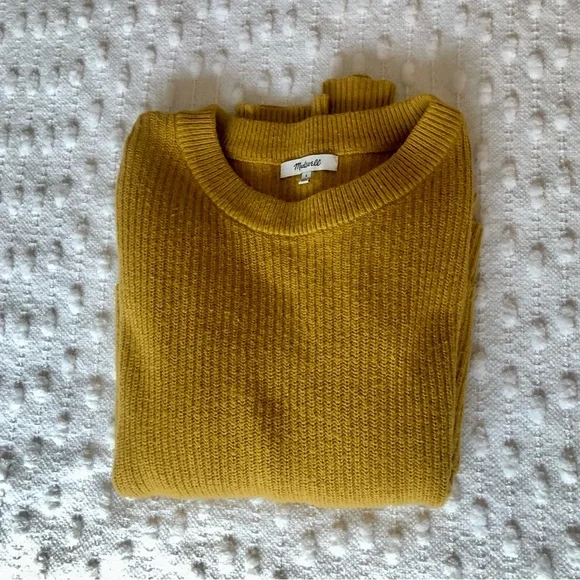 Madewell Fall Patch Pocket Pullover Sweater - Picture 6 of 7